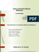 Perception of Swachh Bharat Abhiyaan