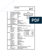 c 152 Checklist