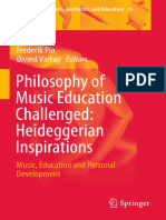 (Frederik Pio, Øivind Varkøy (Eds.) ) Philosophy Music Heidegger