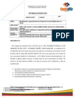 Informe de Inspeccion Casa Del Adulto Mayor