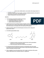 3Q03 Assignment #3 Polymerization Questions