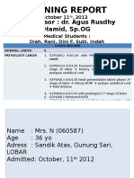 Morning Report 11th October KPD (Death Case)