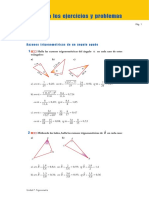 Problemas de Triangulos Rectangulos