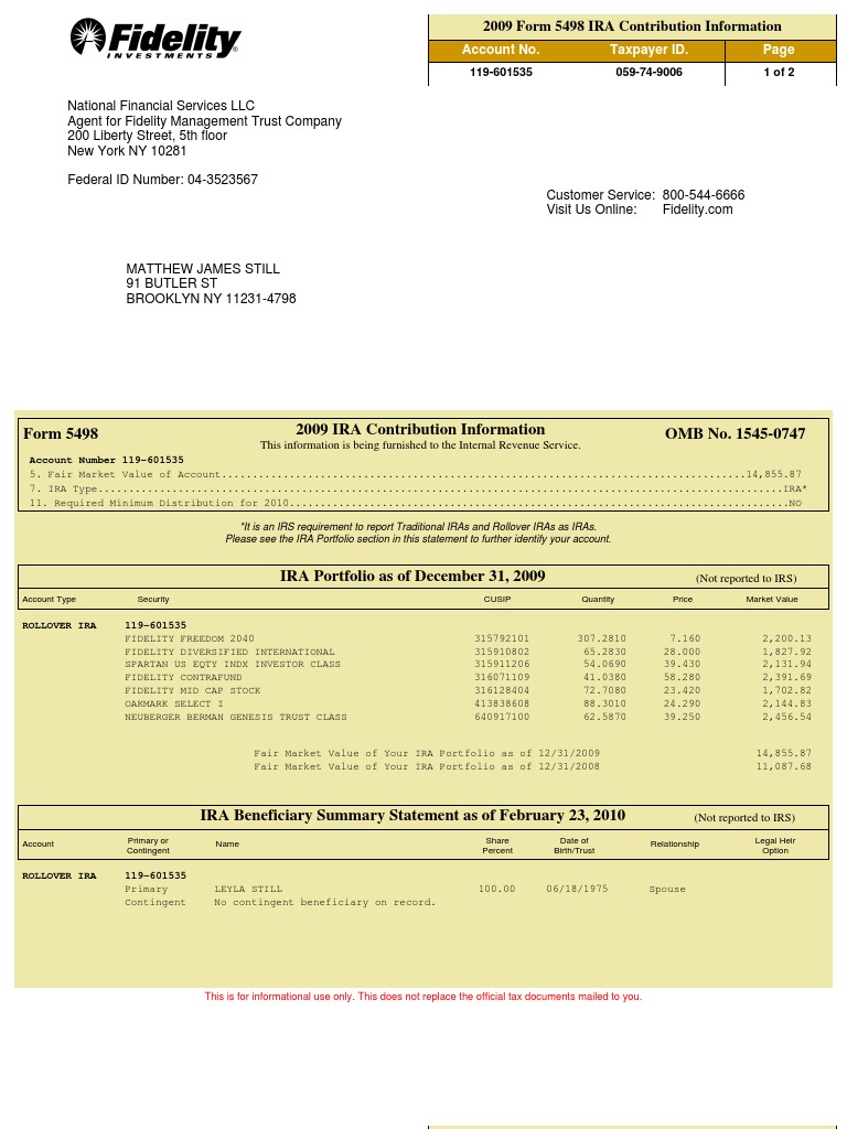 Get Tax Form PDF 11 Individual Retirement Account Internal Revenue