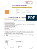 Historia de La Filosofía