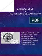 América Latina y El Consenso de Whashingtong