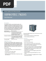 Siprotec 7ke85 v7 Profile