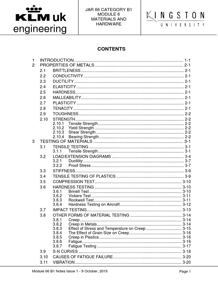 Module 06 B1 Notes PDF | PDF | Screw | Corrosion