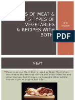 5 Types of Meat & 5 Types