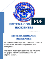 Sistema Comando Incidentes Psf