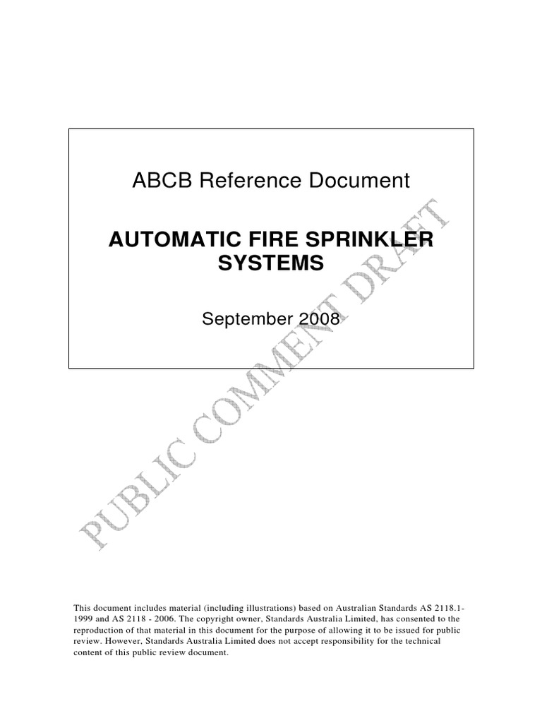 fire sprinkler essay