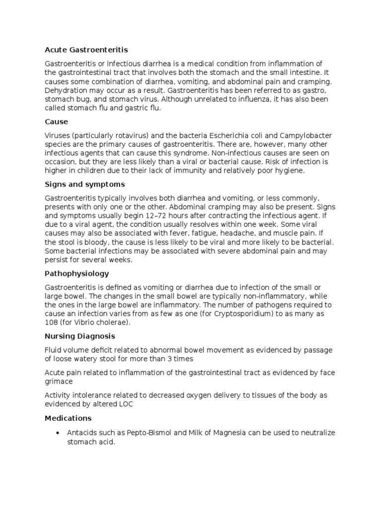 Case study on diarrhoea in child picture