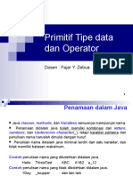 Tipe Data Java