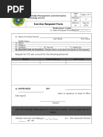 User Account Request Form Template | PDF