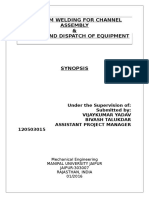 Titanium Welding For Channel Assembly Synopsis