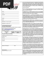 Registration Form - Zombie Run 2016