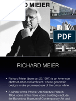 Richard Meier's Architectural Legacy