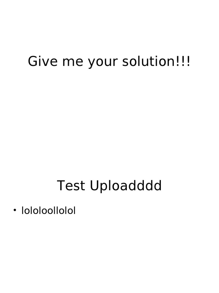 Upload Test 222 | PDF