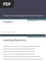 Control and Accounting Information System - CH 7 Romney