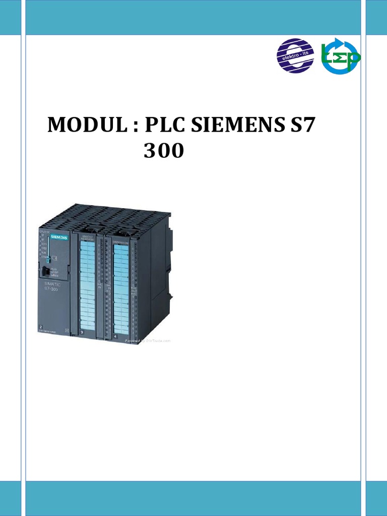 Modul PLC Siemens S7-300 dan Konfigurasi | PDF | Metode & Bahan Ajar