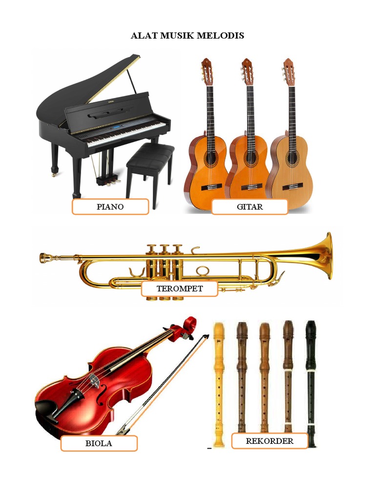 Alat Musik Melodis Alat Musik Melodis