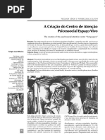A criação do Centro de Atenção Psicossocial Espaço Vivo