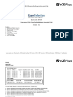 Cisco - Examcollection.premium.200 120.v2015!10!07.exam.316q