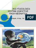 Ns. Ikeu - Adaptasi Fisiologis Sistem Digestif Pada Neonatus