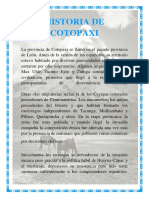 Historia de Cotopaxi