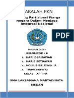 Makalah PKN Integrasi Nasional