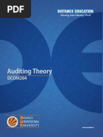 Dcom204 Auditing Theory