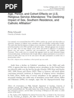 Download Church attendance study Schwadel 2010 in Sociology of Religion by cindy_george SN29933687 doc pdf