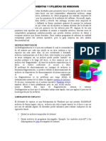 Herramientas y Utilerías de Windows