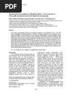 Determination of mangiferin in Mangifera indica L. stem bark extract (Vimang®) and pharmaceuticals by liquid chromatogr