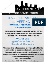 Feb. 25. CPC Bias-Free Policing Meeting