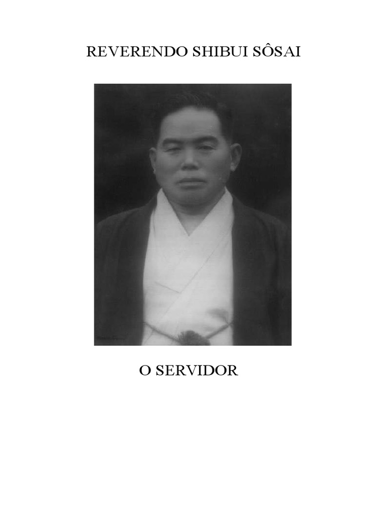 Foto Reverendo Shibui Sôsai | PDF