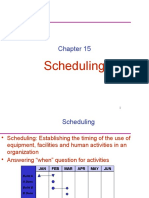 Scheduling