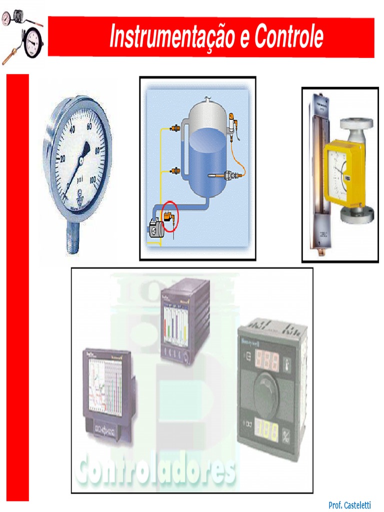 Instrumentação e Controle Industrial | PDF | Termômetro | Termopar