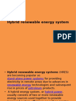 Hybrid Renewable Energy System