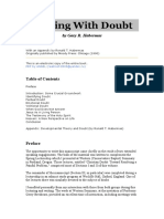 (eBook) Habermas, Gary, Ph.D. - Dealing With Doubt - Comprehensive Study of Doubt in Christian Faith (Christian Library, Philosophy, Apologetics)