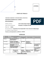 Formulario de Oferta de Trabajo CNT EP Guayaquil