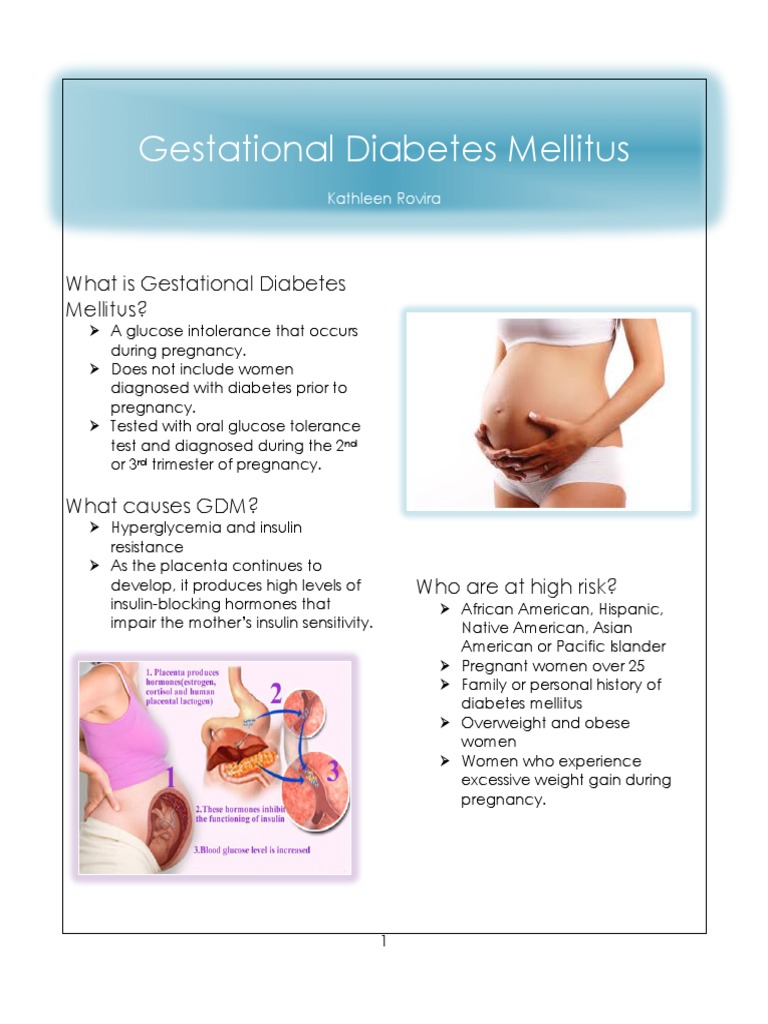 Understanding Gestational Diabetes Risks | PDF