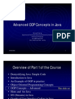 Advanced OOP Concepts in Java