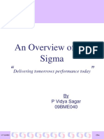 An Overview of Six Sigma