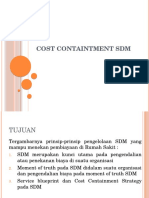 Cost Containtment SDM