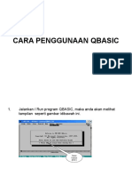 Cara Penggunaan Qbasic