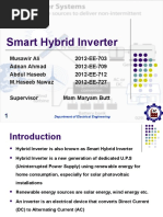 Hybrid Inverter Presentaation MNS UET