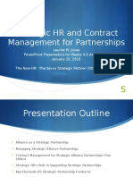 Strategic HR & Contract Management For Partnerships