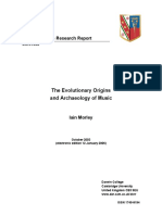 The Evolutionary Origins and Archaeology