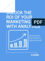 Libro How To Unlock The Roi of Your Marketing With Analytics